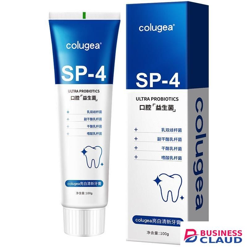 (4 pieces of toothpaste) Probiotic Brightening, stain-removing, fresh-breath toothpaste protects oral health