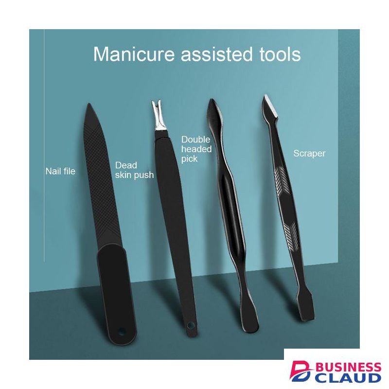 16pcs/set Nail Clipper Cutter Trimmer Ear Pick Grooming Kit