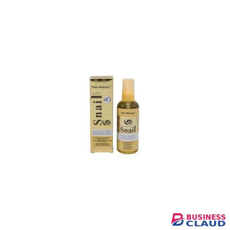 Kiss Beauty snail make up fix spray