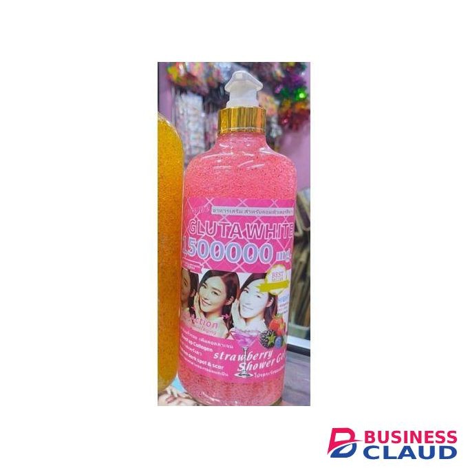 Gluta White White 1500000 mg Strawberry Shower Gel
