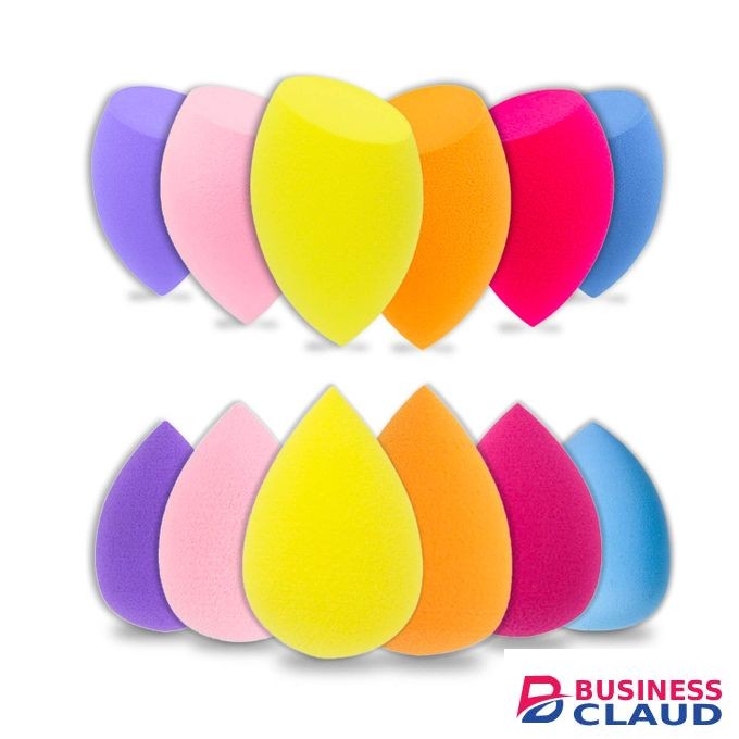 12 Pack - Makeup Puffs - Multicolor