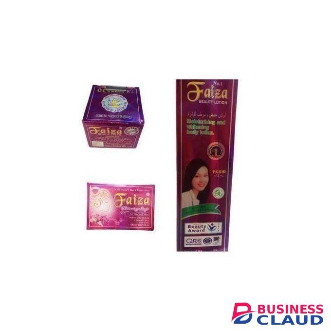Faiza Beauty LOTION + CREAM + SOAP (anti acnes,freckles,wrinkles)