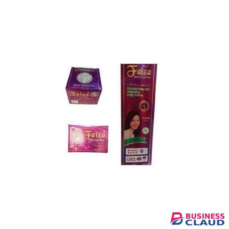Faiza Beauty LOTION + CREAM + SOAP (anti acnes,freckles,wrinkles)