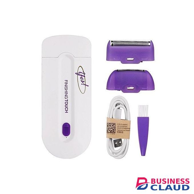 Finishing Touch Rechargeable Portable Painless Electric Hair Remover Machine