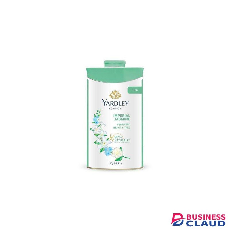 Yardley London Jasmine Perfumed Talcum Powder Deodorizing Talc