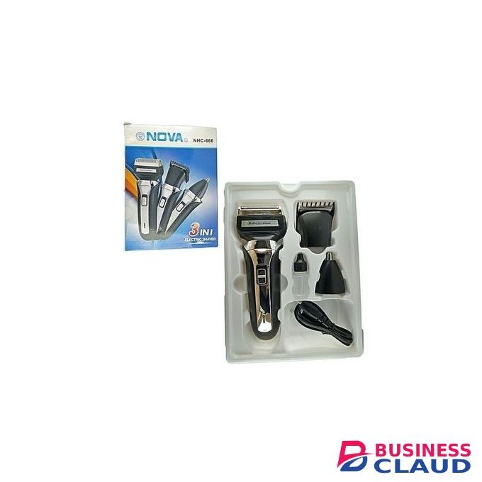 Nova NHC-666 3 In 1 Electric Shaving Machine/Shaver