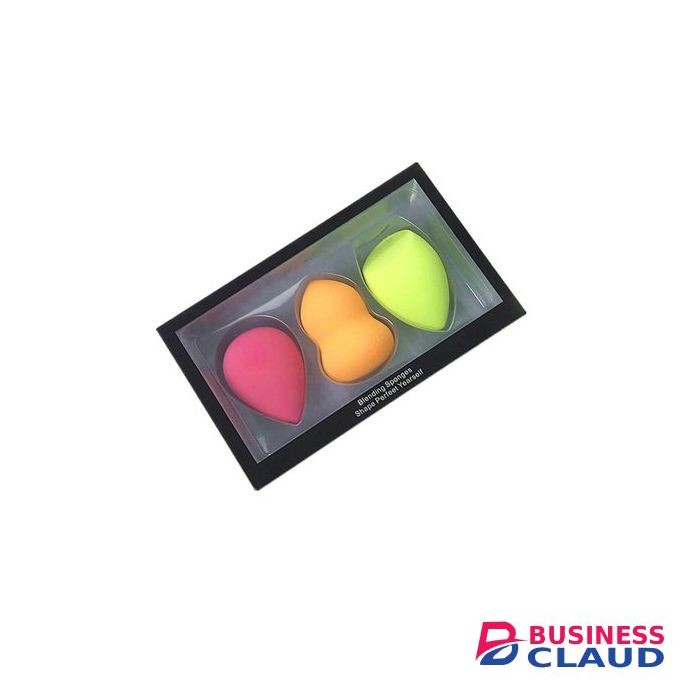 Makeup Sponge Set Beauty Foundation Blending Sponge 3 Pcs