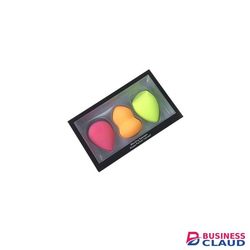 Makeup Sponge Set Beauty Foundation Blending Sponge 3 Pcs