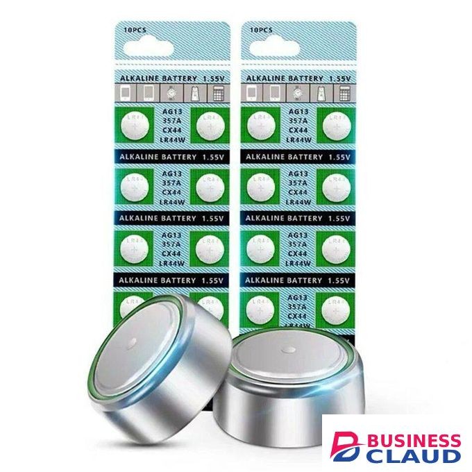 AG13/LR44 Alkaline Button Cell Battery – Reliable Power for Small Electronics