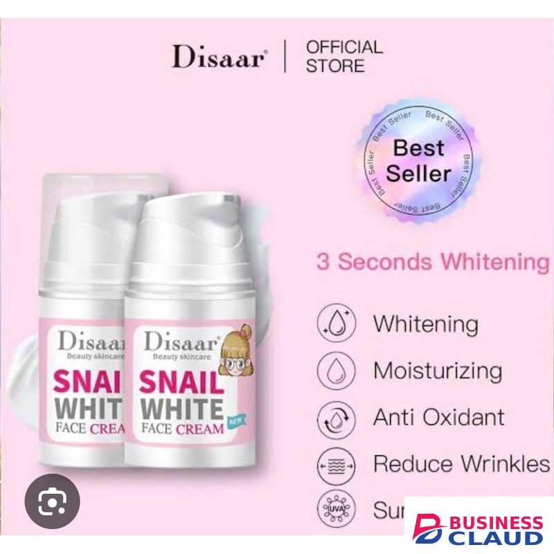Disaar Snail White Face Cream