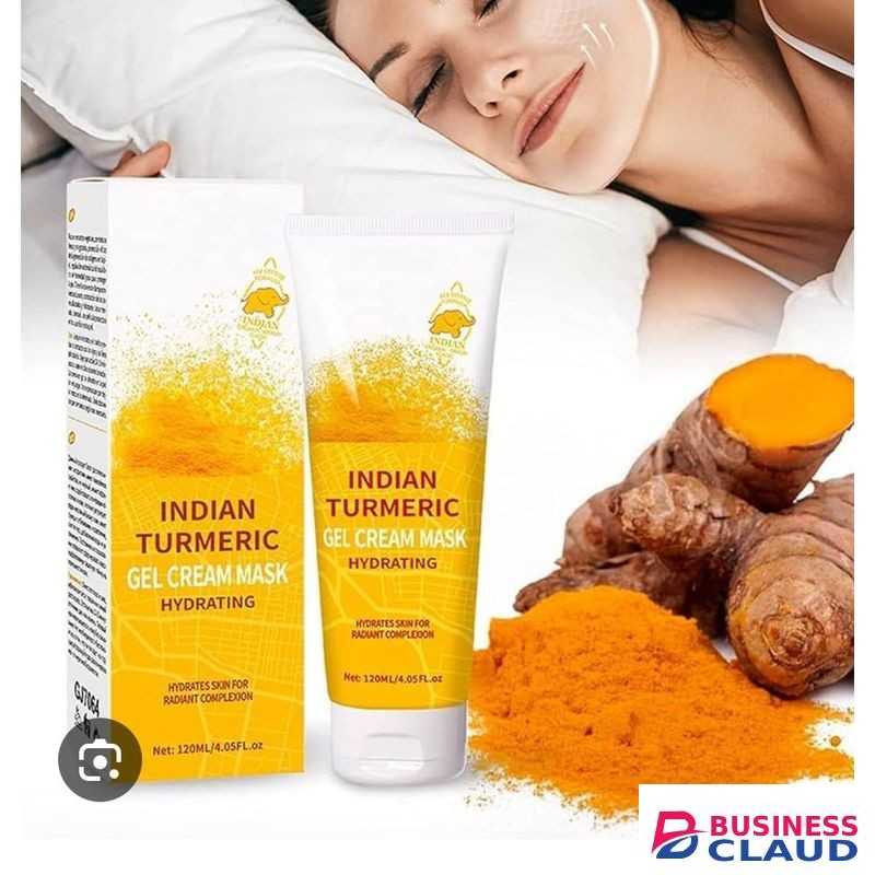 Indian Turmeric Clay Gel Cream Mask
