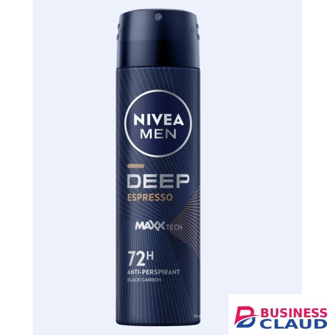 Cosmetics NlVEA MEN Deep Espresso Anti-Perspirant Spray For Men, 72h - 150ml