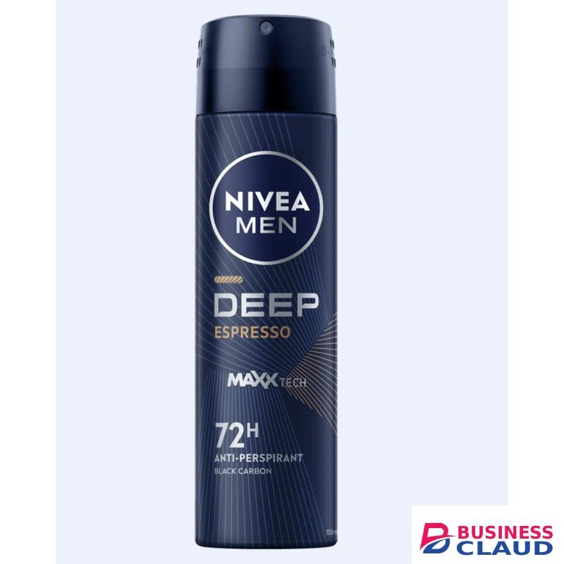 Cosmetics NlVEA MEN Deep Espresso Anti-Perspirant Spray For Men, 72h - 150ml