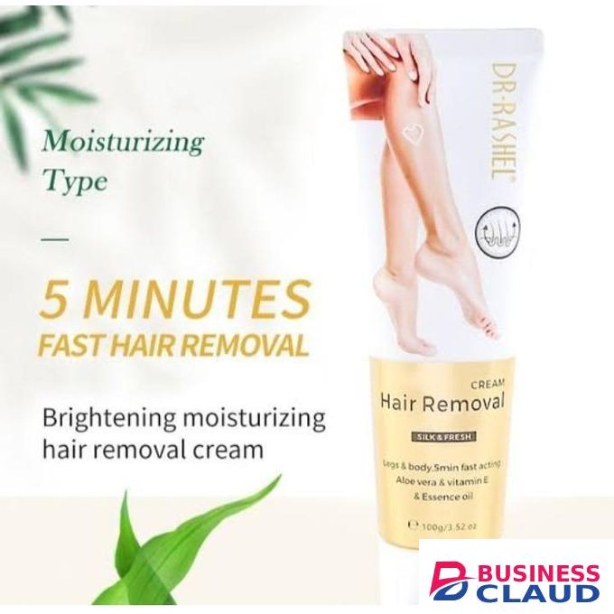 Dr. Rashel Hair Removal Cream With Aloe Vera,Vit E And Essence Oil