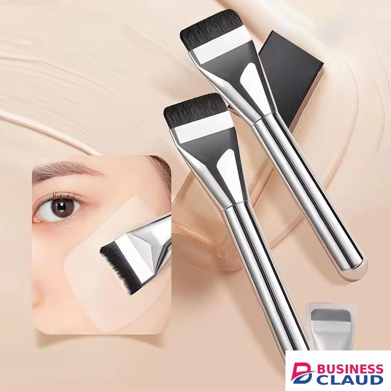 Ultra Thin Foundation Brush Lightweight and Thin Face Contour Brush Flat Contour Brush Blending Foundation Makeup Brushes