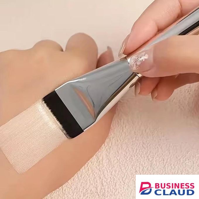 Ultra Thin Foundation Brush Lightweight and Thin Face Contour Brush Flat Contour Brush Blending Foundation Makeup Brushes