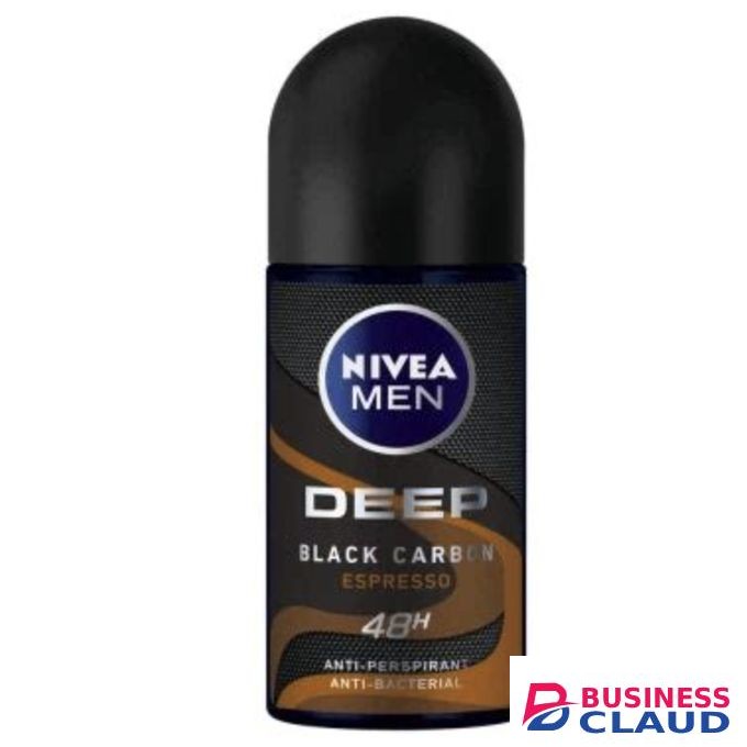 Cosmetics NlVEA MEN Deep Black Carbon Espresso Roll-On 72h - 50ml
