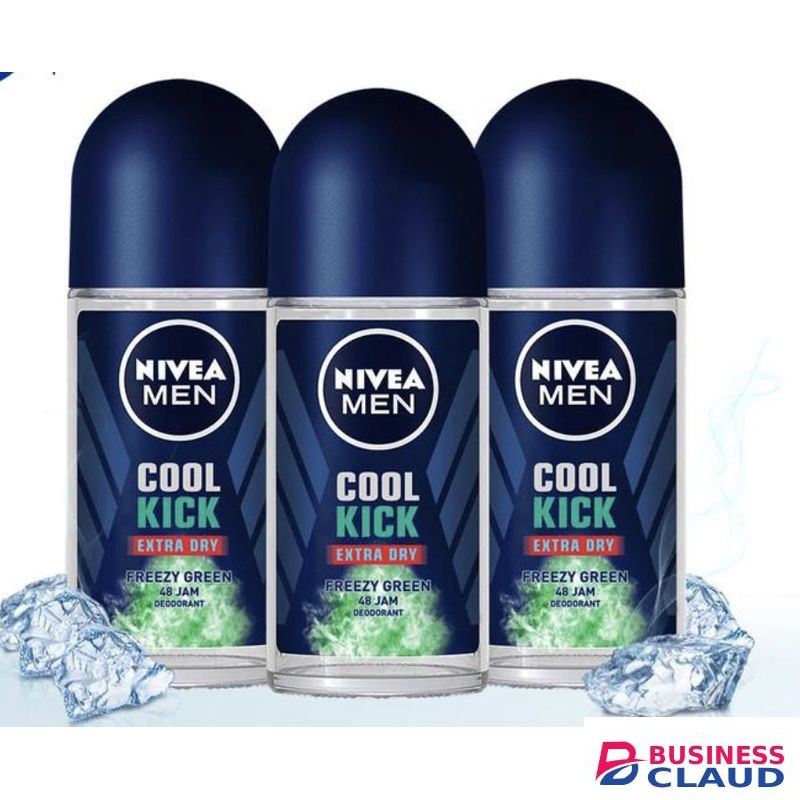 Cosmetics NlVEA MEN Cool Kick Freezy Green Roll-On 48h - 50ml