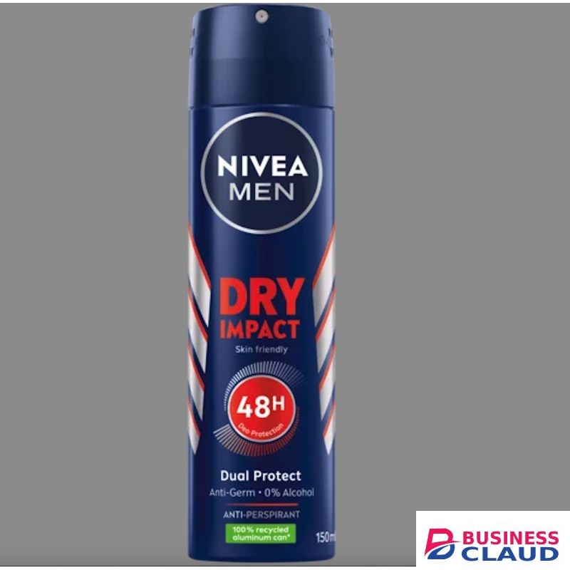 Cosmetics NlVEA MEN Dry Impact Anti-Perspirant Spray For Men, 48h - 150ml