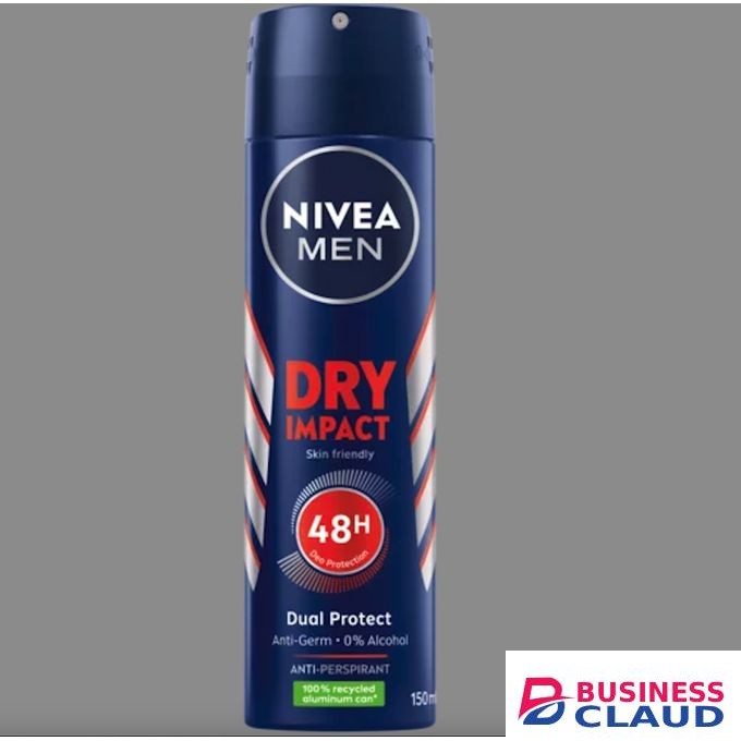 Cosmetics NlVEA MEN Dry Impact Anti-Perspirant Spray For Men, 48h - 150ml