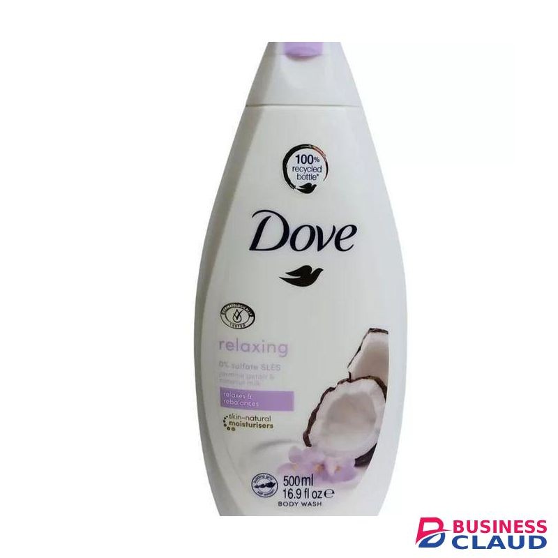 Dove Heavenly Coconut & Jasmin Coconut Milk Body Wash-500ML