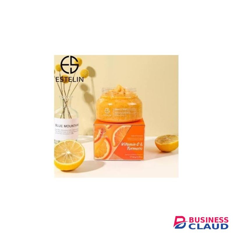 ESTELIN Vitamin C & Turmeric Face & Body Scrub