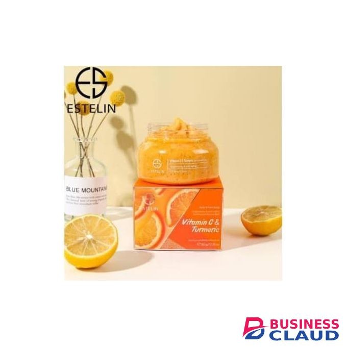 ESTELIN Vitamin C & Turmeric Face & Body Scrub