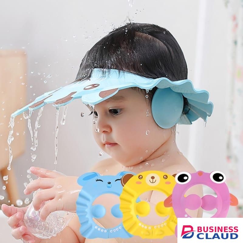 Kids bathing shower cap