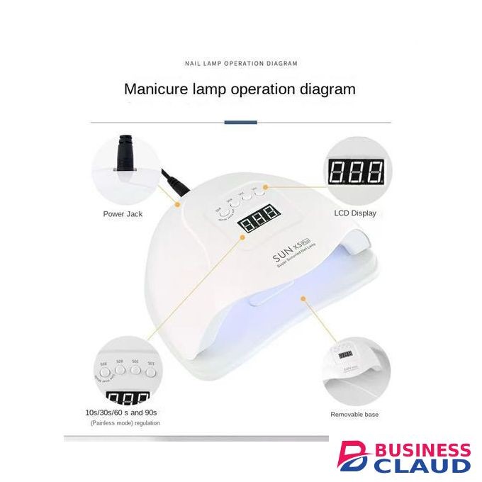 120W Makeup Nail Treatments lamp 4x dryer - white