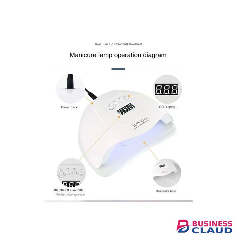 120W Makeup Nail Treatments lamp 4x dryer - white