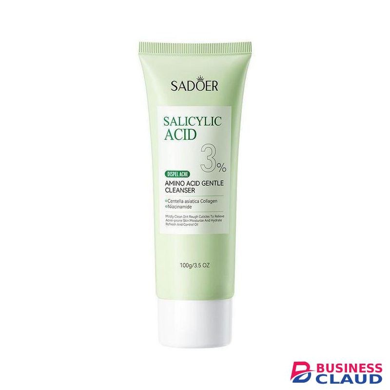 SADOER Face Cleanser, With 3% Salicylic Acid,
