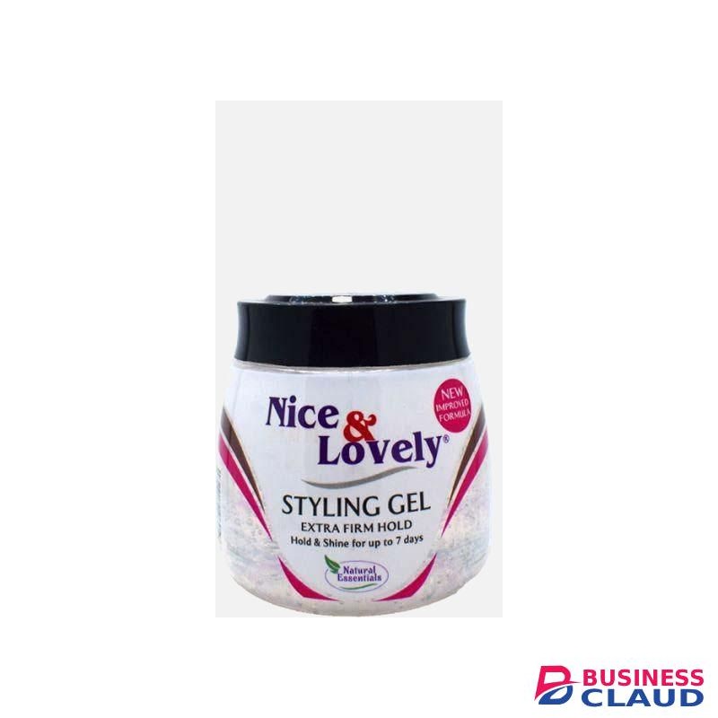 Nice & Lovely Extrafirm Hold Styling Gel – 60g
