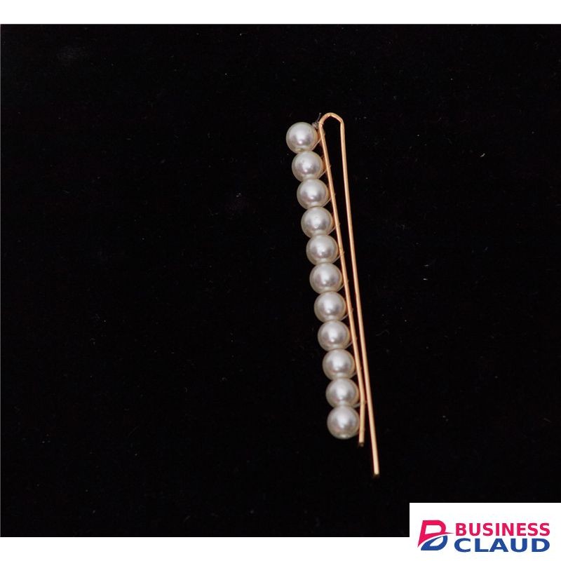SWEET MEMORY Pearl Hairpins Clip Hair Accessories -5pcs/set