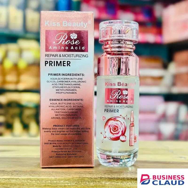 Kiss Beauty Rose Amino Acid Repair And Moisturising Primer 40ml