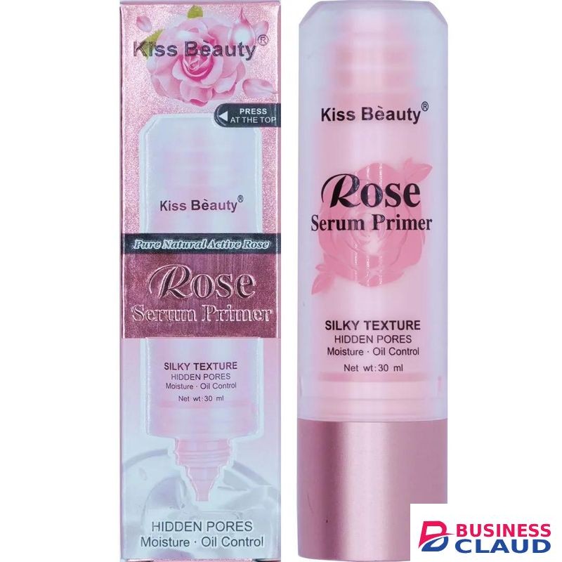 Kiss Beauty Rose Serum Primer Silky Texure 30ml