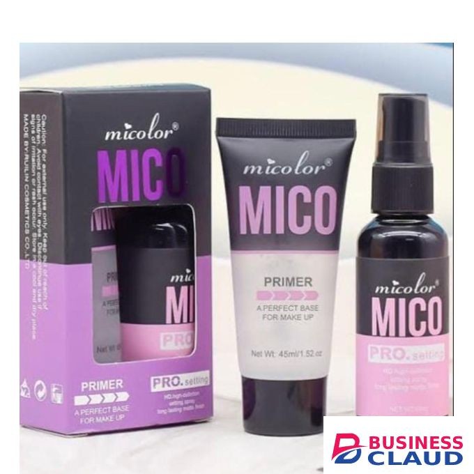 Micolor primer and setting spray