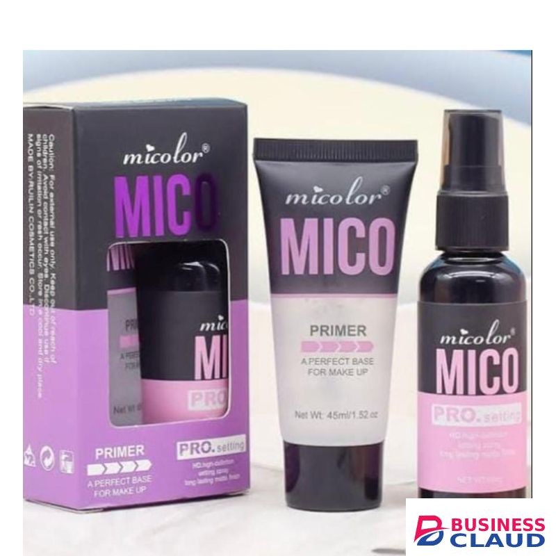 Micolor primer and setting spray