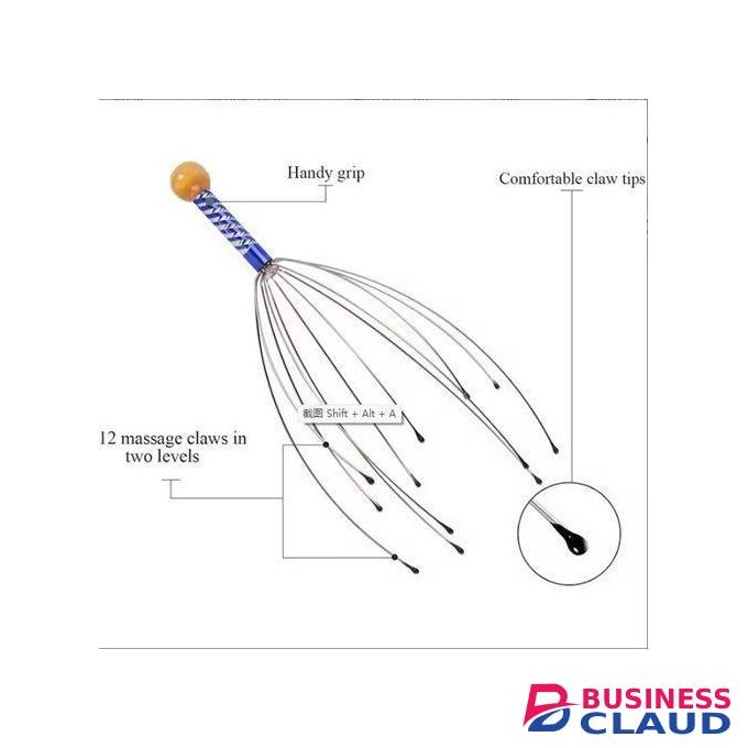 Octopus Head Massager Scratching Scalp Relief Body