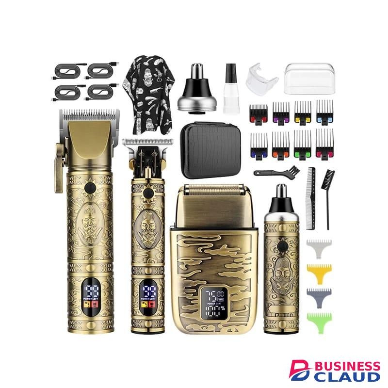 Rechargeable Trimmer Hair Clipper, Hair Trimmer Kit with bag Barber Set