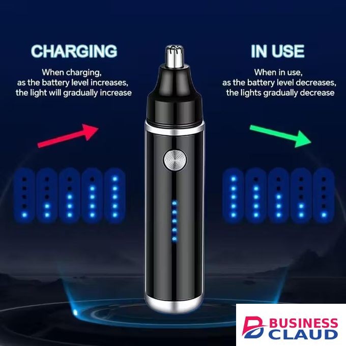 Nose Hair Trimmer for Men & Women – Painless Hair Removal, Water-Resistant, USB Rechargeable
