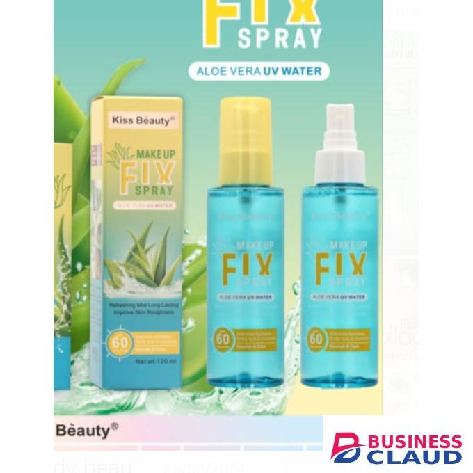 Kiss Beauty Aloe Vera UV Water Make Up Fixer