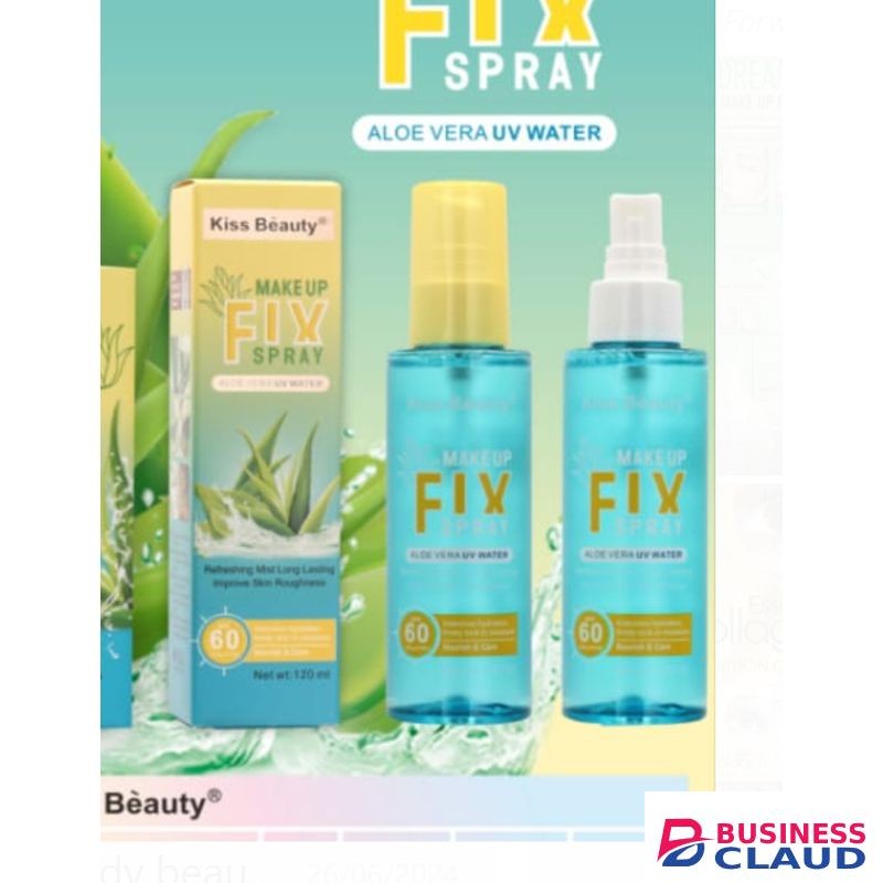 Kiss Beauty Aloe Vera UV Water Make Up Fixer