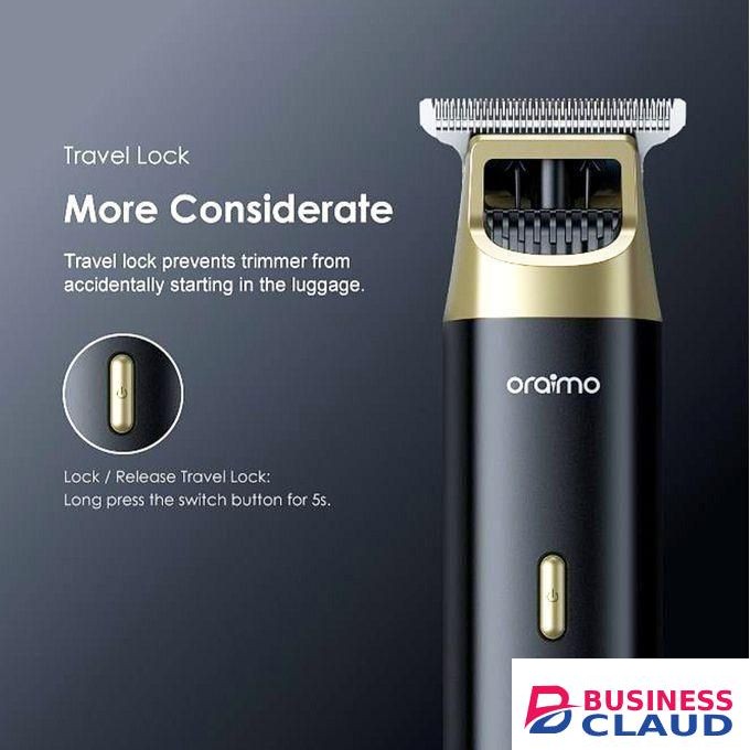 Oraimo Trimmer OPC- TR12 Smart Adjustable Speed Multi-functional Trimmer With Travel Lock