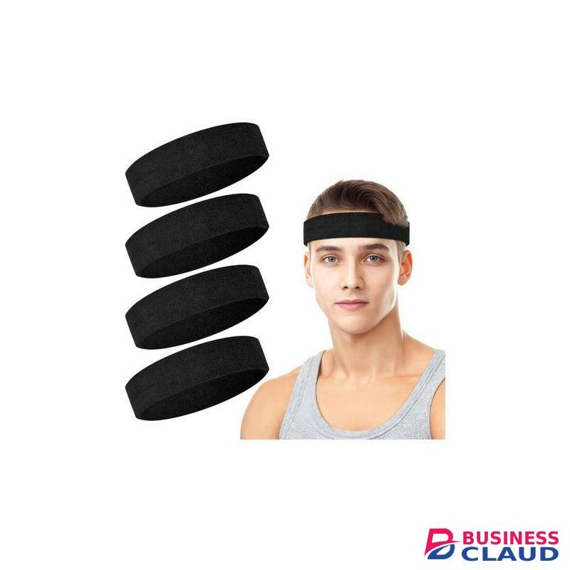 gym headband cotton sweat absorbing