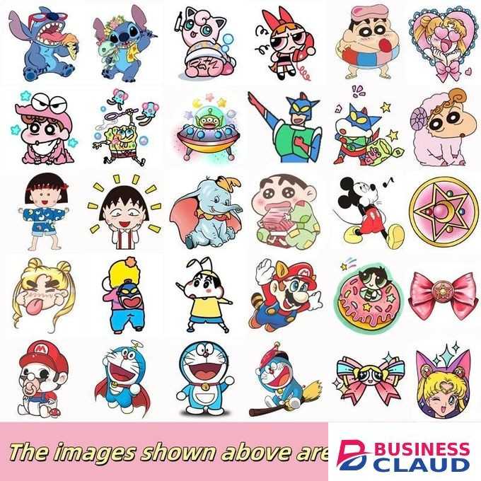 36 PCS Fun Waterproof Temporary Tattoos – Cute Cartoon Designs That Last