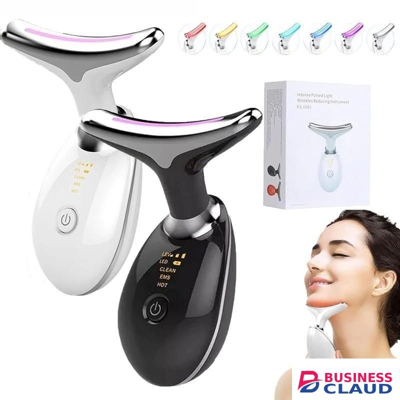 Neck face lifting. Tightens the skin and removes wrinkles leaving the skin firm