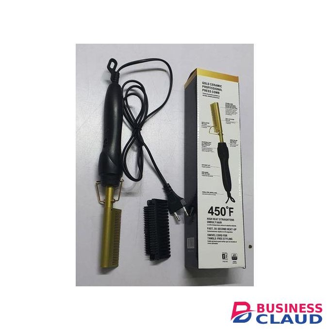 Electric Hot Comb Electric Straight Comb Hair Curler Hair