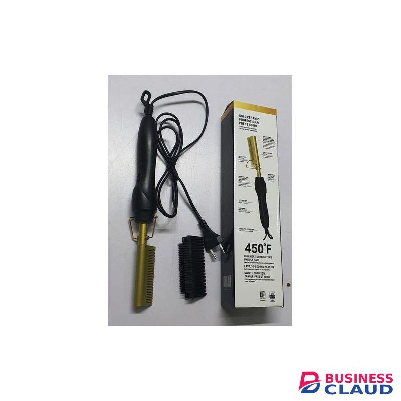 Electric Hot Comb Electric Straight Comb Hair Curler Hair