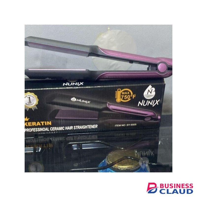 Nunix Ultra Smooth Professional Hair Straightener Ceramic Flat Iron