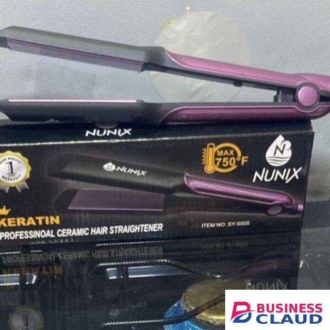 Nunix Ultra Smooth Professional Hair Straightener Ceramic Flat Iron